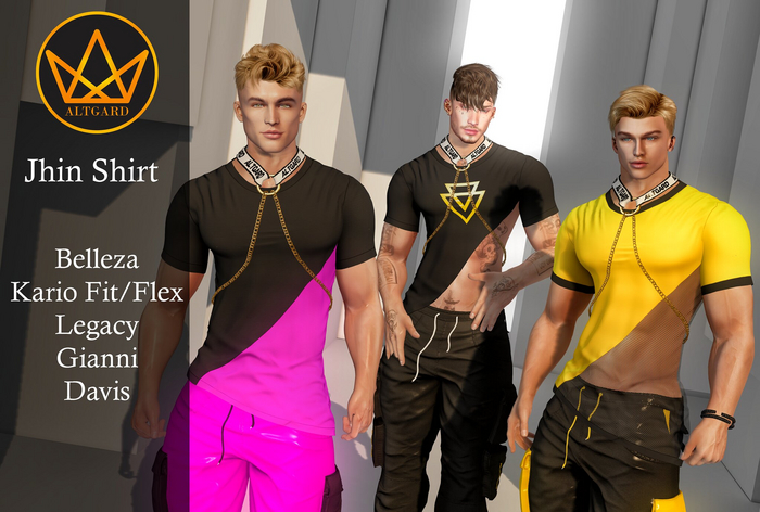 ALTGARD - Jhin Shirt FATPACK