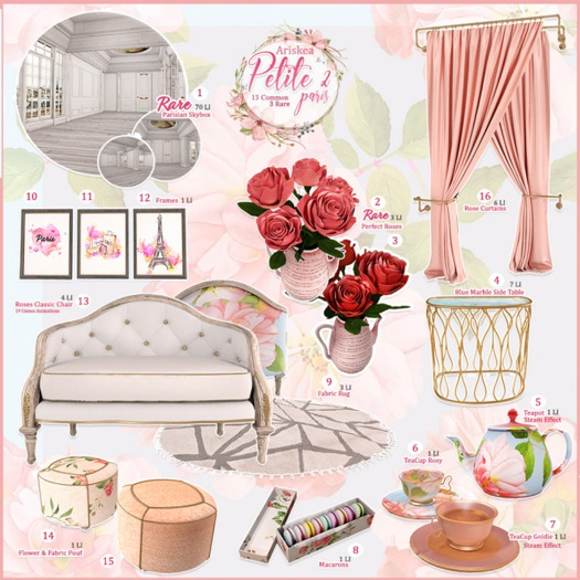 Ariskea[PetiteParis 2] Perfect Rose Red  RARE