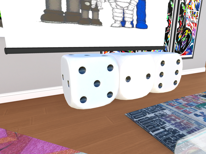 Hollyhood Hypebeast Dice Sideboard