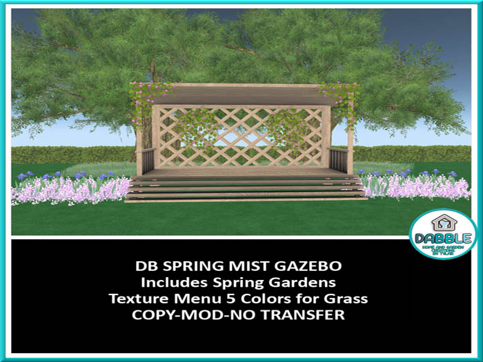 DB SPRING MIST GAZEBO  add me