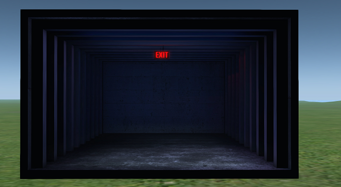 Way Out *RARE* - Unlimited Backdrops - The Bearded Guy