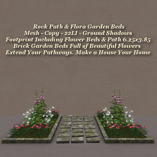 Rock Path & Flora Beds