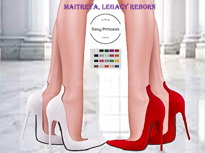 [Sexy Princess] Merilia Heels Fatpack