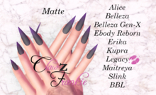 ~CF~Matte - GothPurple - LEGACY