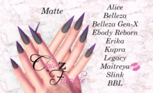 ~CF~Matte - GothPurple - MAITREYA