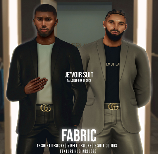 FABRIC - Capsule 03 Je'voir Legacy Suit  