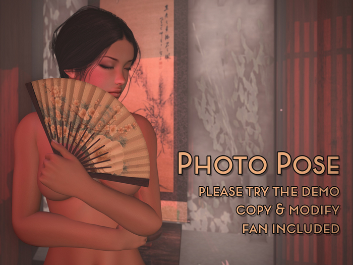 NF Photo Pose - 54 Shy Fan