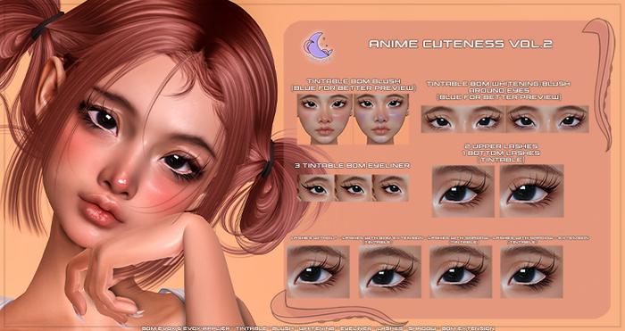 moonwaii . anime cuteness vol.2 (BOM evox)