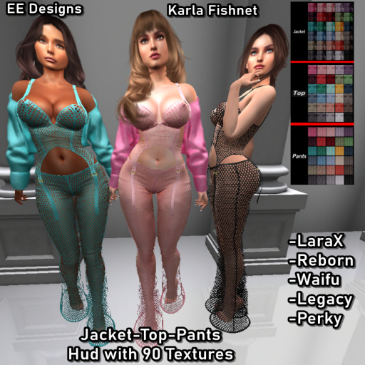 ::.EE.:: Outfit Set *Karla Fishnet*