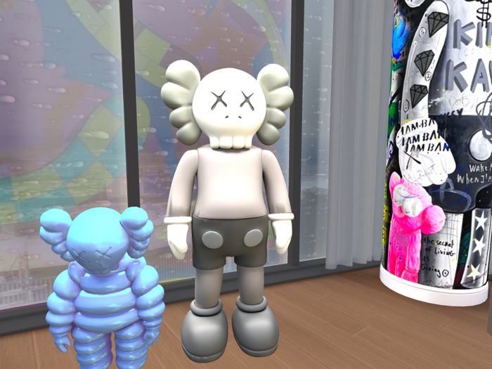 Hollyhood Hypebeast Statue - Gray