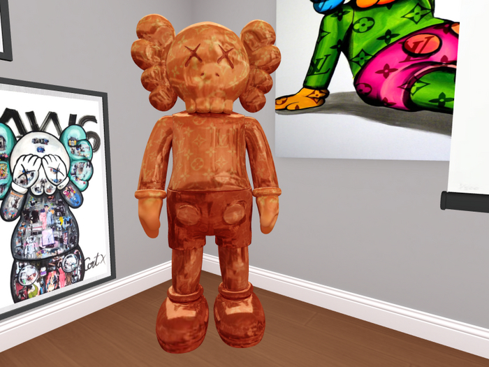 Hollyhood Hypebeast Statue - Metallic Bronze