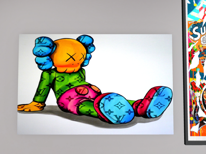 Hollyhood Single Painting - Hypebeast