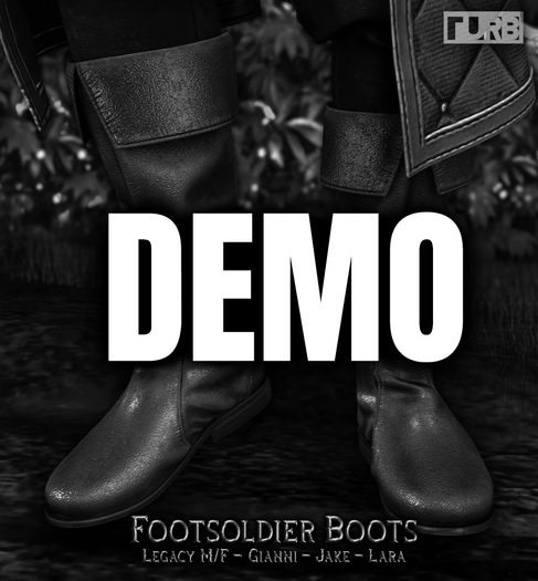 TURB - Footsoldier Boots DEMO