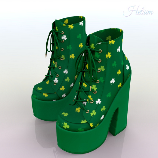 St Patricks Day Boots Erika