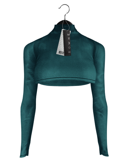 Rowne.Valeria Crop Top - Sea