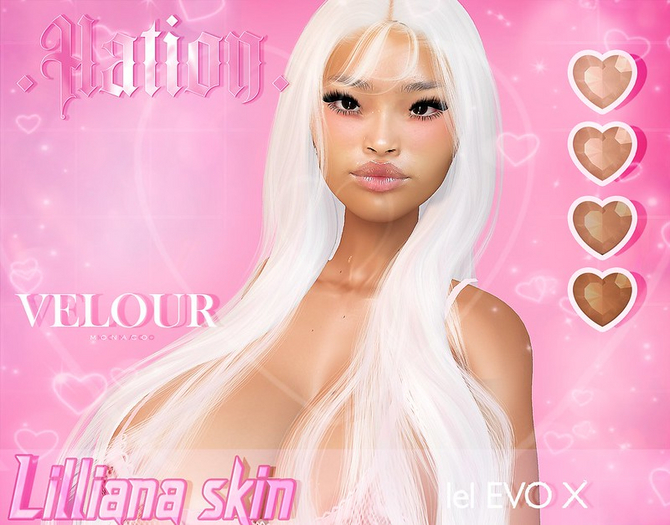 .HATION. Lilliana Skin ROSEKISS - EVO