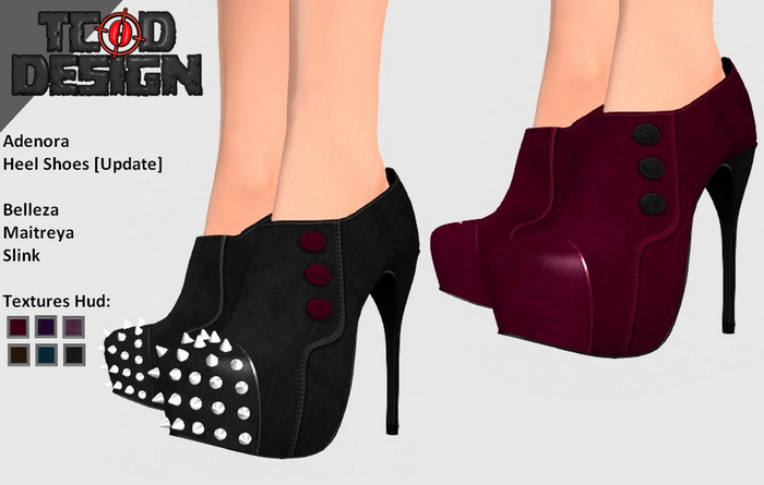 Heel Shoes ~ Adenora 2.0 [ADD ME]. DEMO