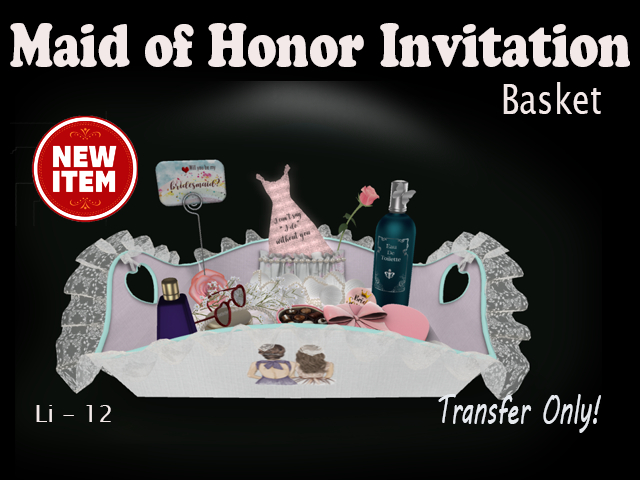 Will you be my MOH? - Basket