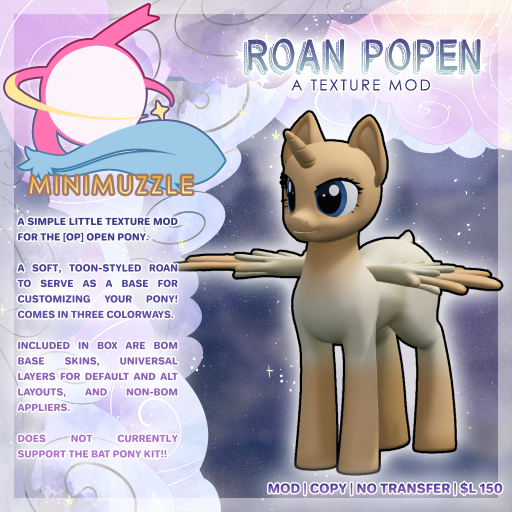 .:MM:. Palomino Roan Popen