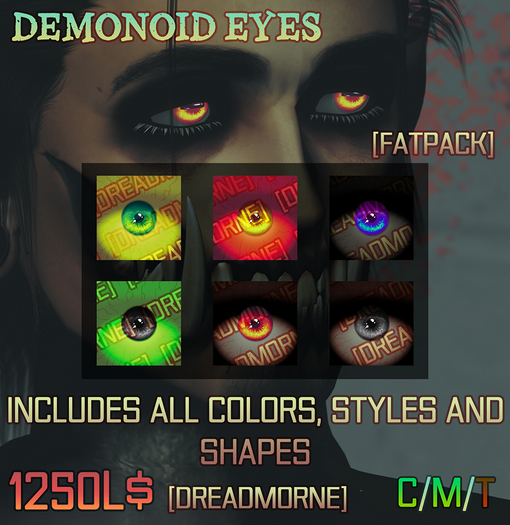 [Dreadmorne] // Demonoid Eyes - Fatpack