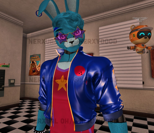 Plasticxxx Jacket Glamrock Bowling!
