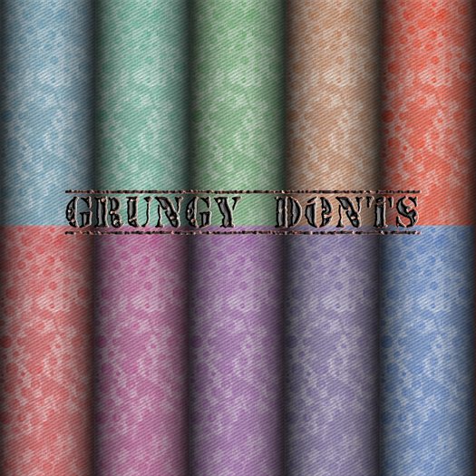 Grungy Dots