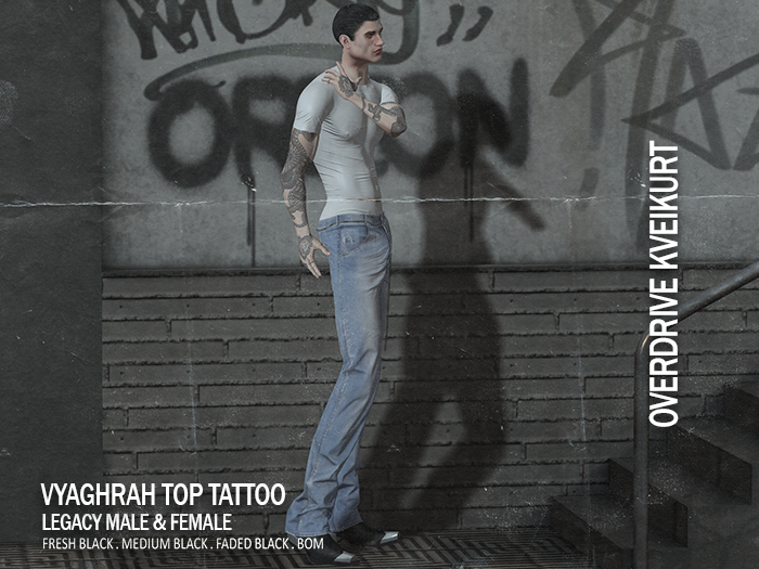 OVERDRIVE KVEIKURT - VYAGHRAH TOP TATTOO