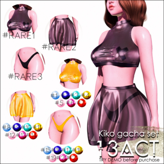 !13ACT - Kiko gacha set - skirt (legacy) #8