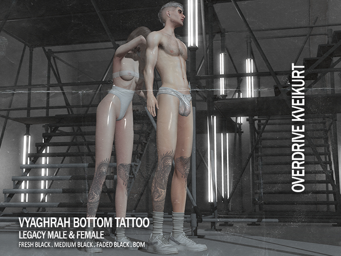 OVERDRIVE KVEIKURT  - VYAGHRAH BOTTOM TATTOO