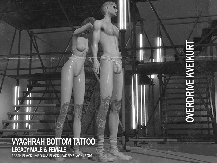 OVERDRIVE KVEIKURT  - VYAGHRAH BOTTOM TATTOO DEMO