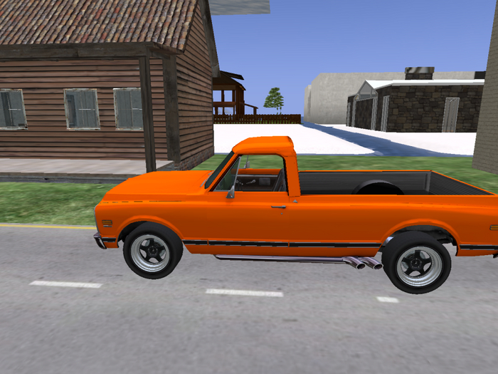 72 Cheyenne Pickup Orange [Boxed]