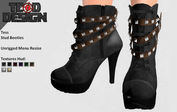 Stud Booties ~ Tess [ADD ME]. DEMO