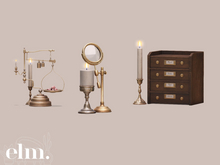 Elm. Bramble's Apothecary//Hutch Decor