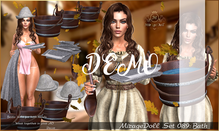 DEMO MirageDoll .Set 089: Bath