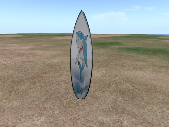 Planche de surf attach