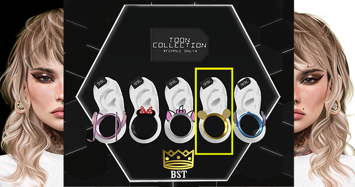 BST - Pooh Bear XL Earrings