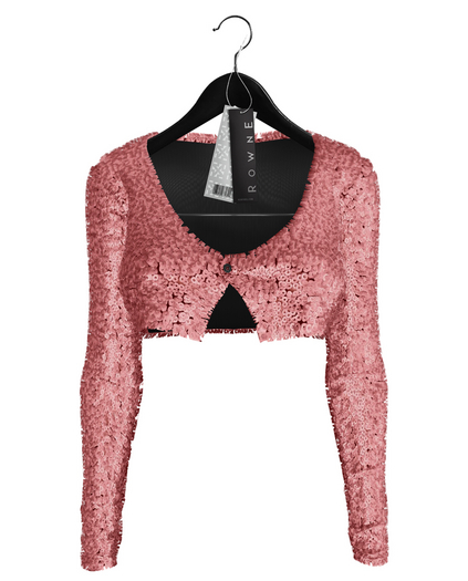 Rowne.Chiu Sequin Sweater - Pink