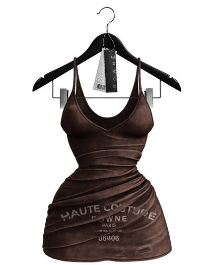 Rowne.Kye Mini Dress - Brown