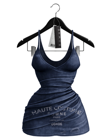 Rowne.Kye Mini Dress - Navy