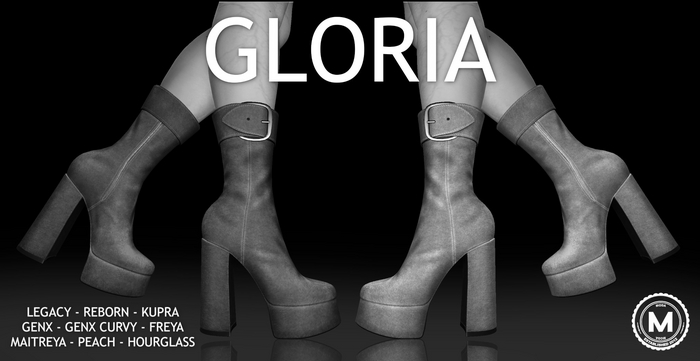 [MODA] GLORIA SUEDE BOOTS & HUD SIZE DEMOS