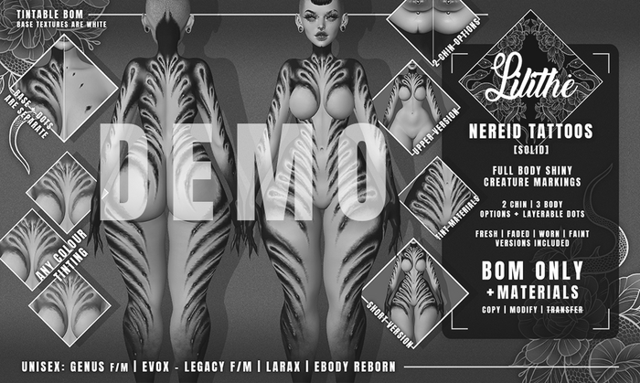 Lilithe'// Nereid Tattoos [SOLID] [DEMO]