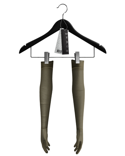 Rowne.Dovile Sheer Gloves - Olive