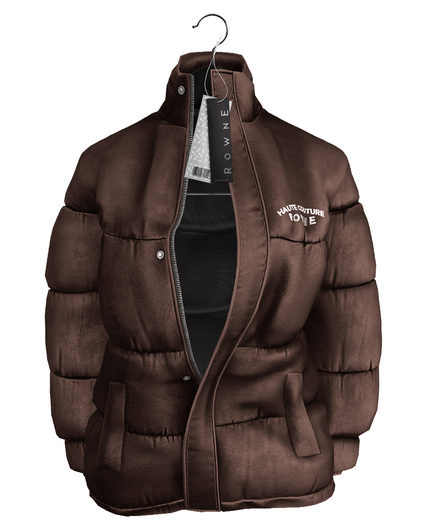 Rowne.Yace Puffer Coat - Brown