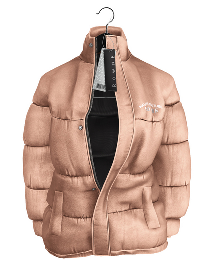 Rowne.Yace Puffer Coat - Nude