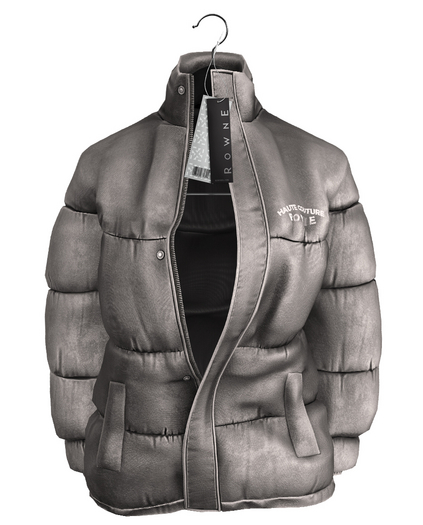 Rowne.Yace Puffer Coat - Grey