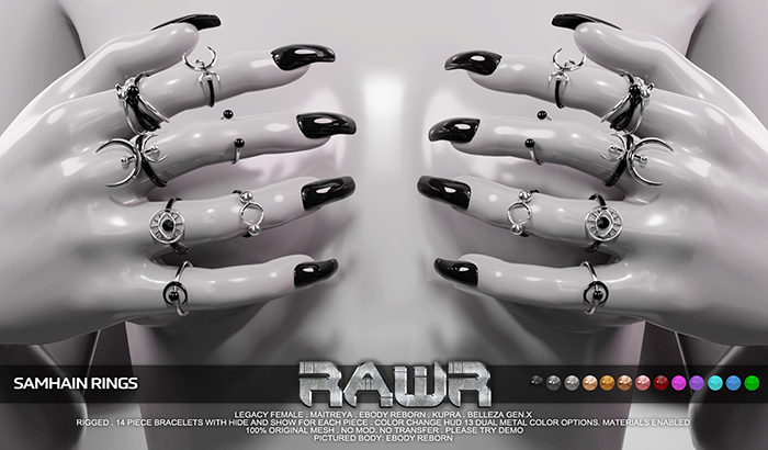 RAWR! Samhain Rings DEMO (add me)