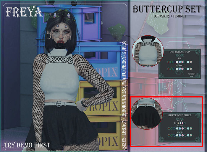 FREYA// Buttercup skirt