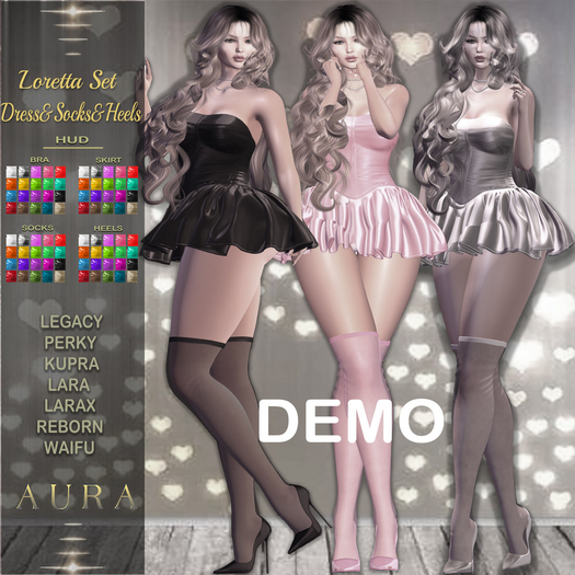 [Aura Design] Loretta Set/FATPACK/DEMO