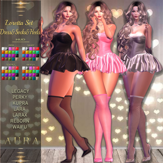[Aura Design] Loretta Set/FATPACK