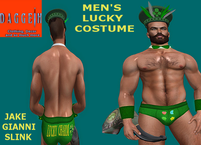 Lucky Mens Costume Daggeth store